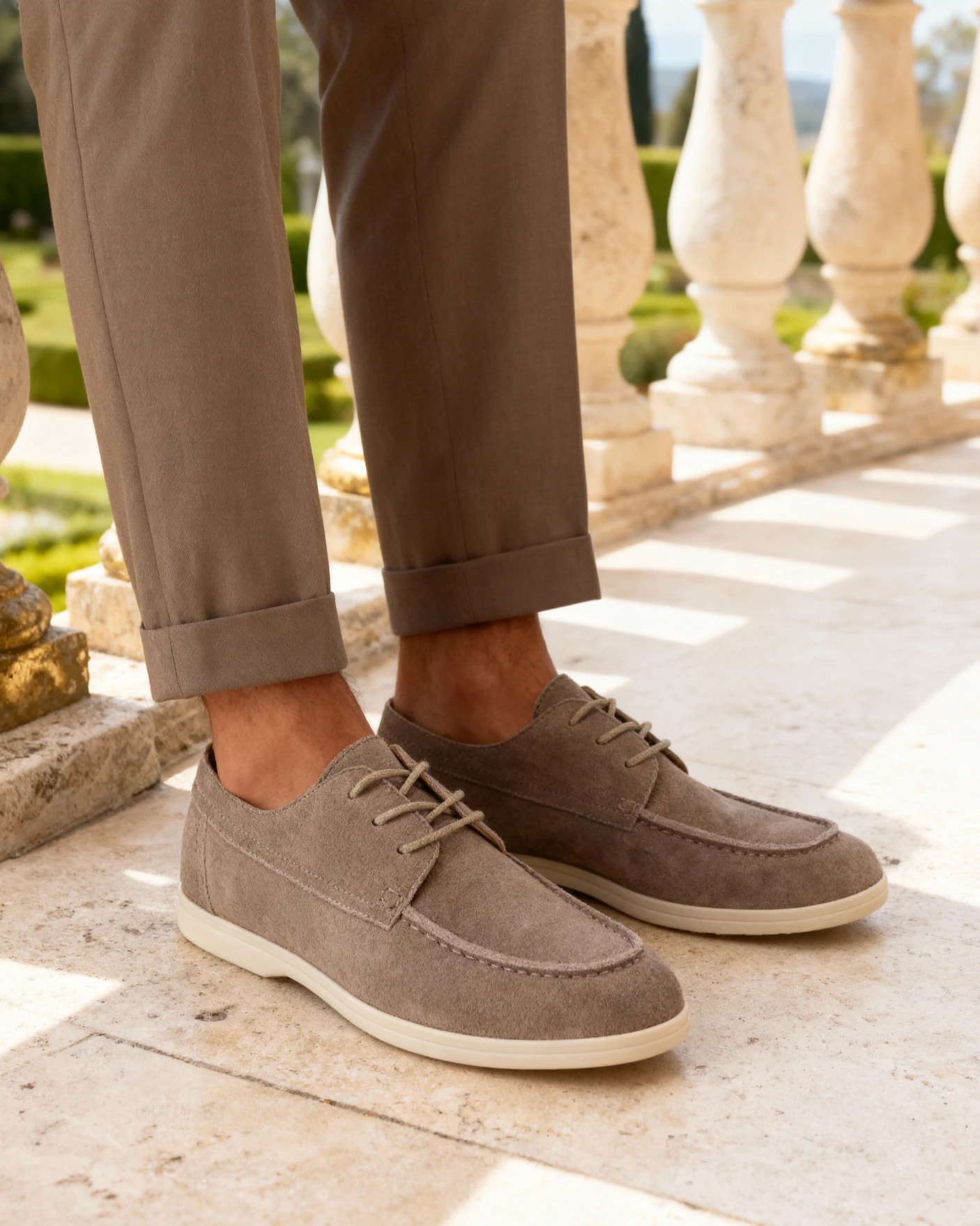 Premium Suede Lace Shoes - imagen 1