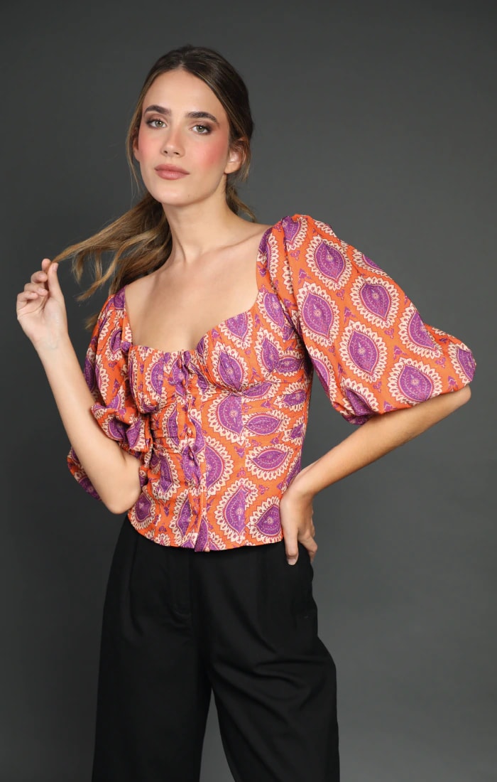 OLIVIA BLOUSE - imagen 1