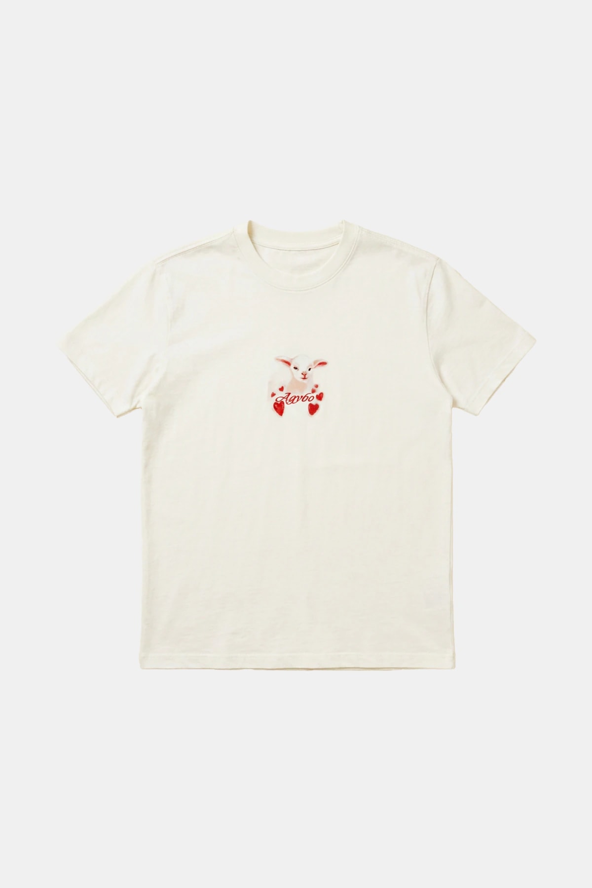 FLUFFY T-SHIRT WHITE - imagen 1