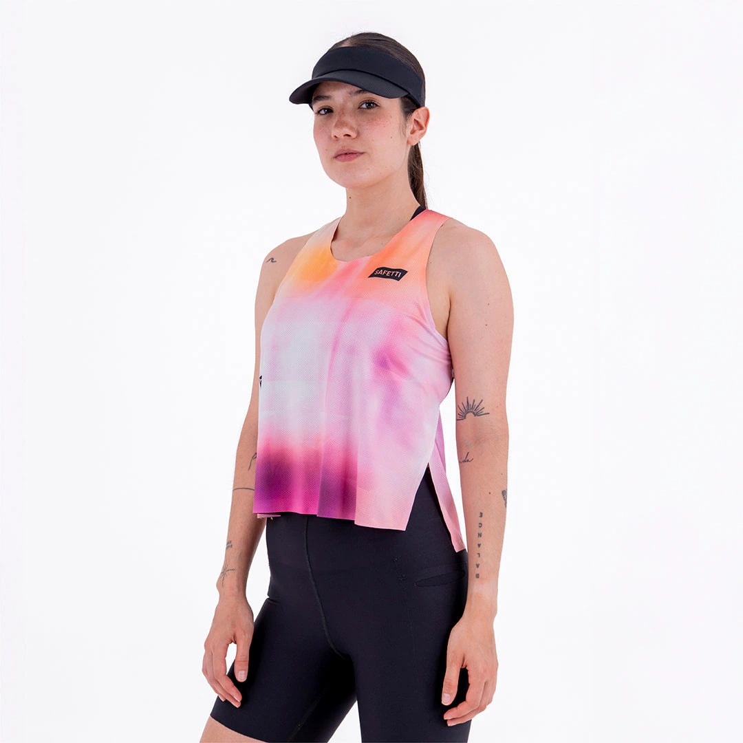 CAMISETA RUNNING MANGA SISA LEVIT PULSE PARA MUJER - imagen 1