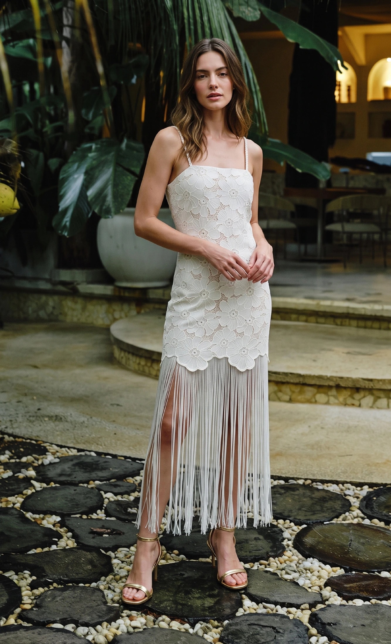 Vestido midi Claudette Swan - imagen 1