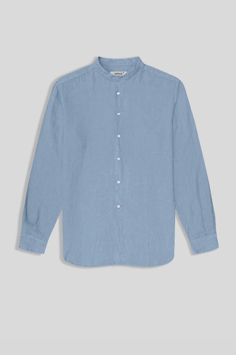 Men's linen shirt mao skyway - imagen 1