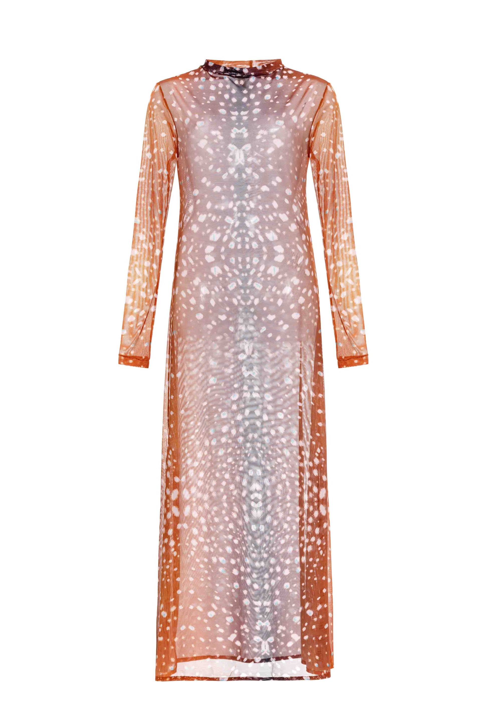 Vestido Eclipse Bambi Café - imagen 1