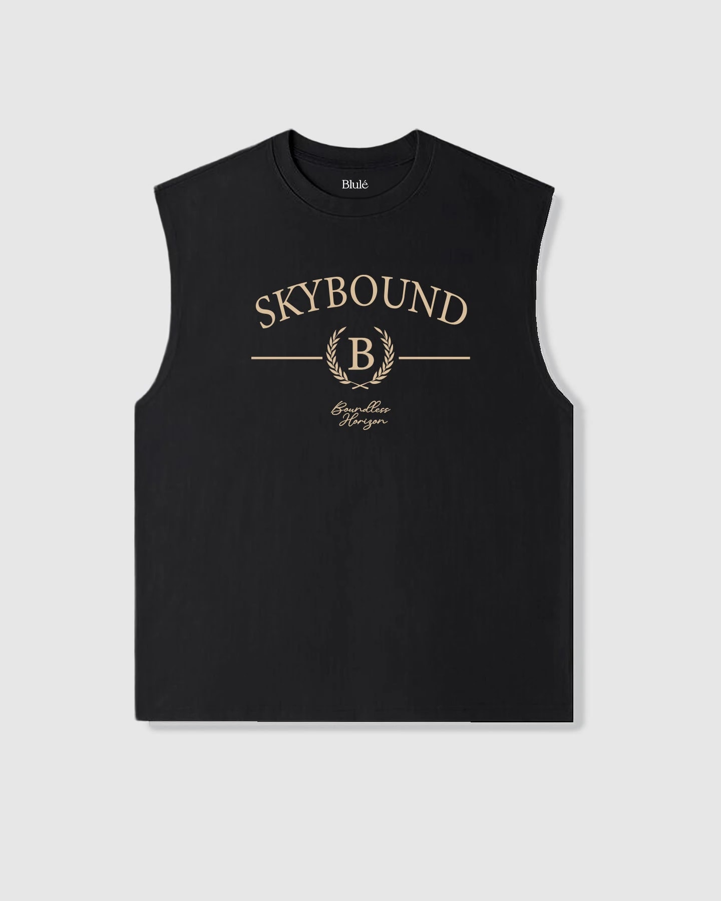 Oversized Sleeveless Skybound Black - imagen 1