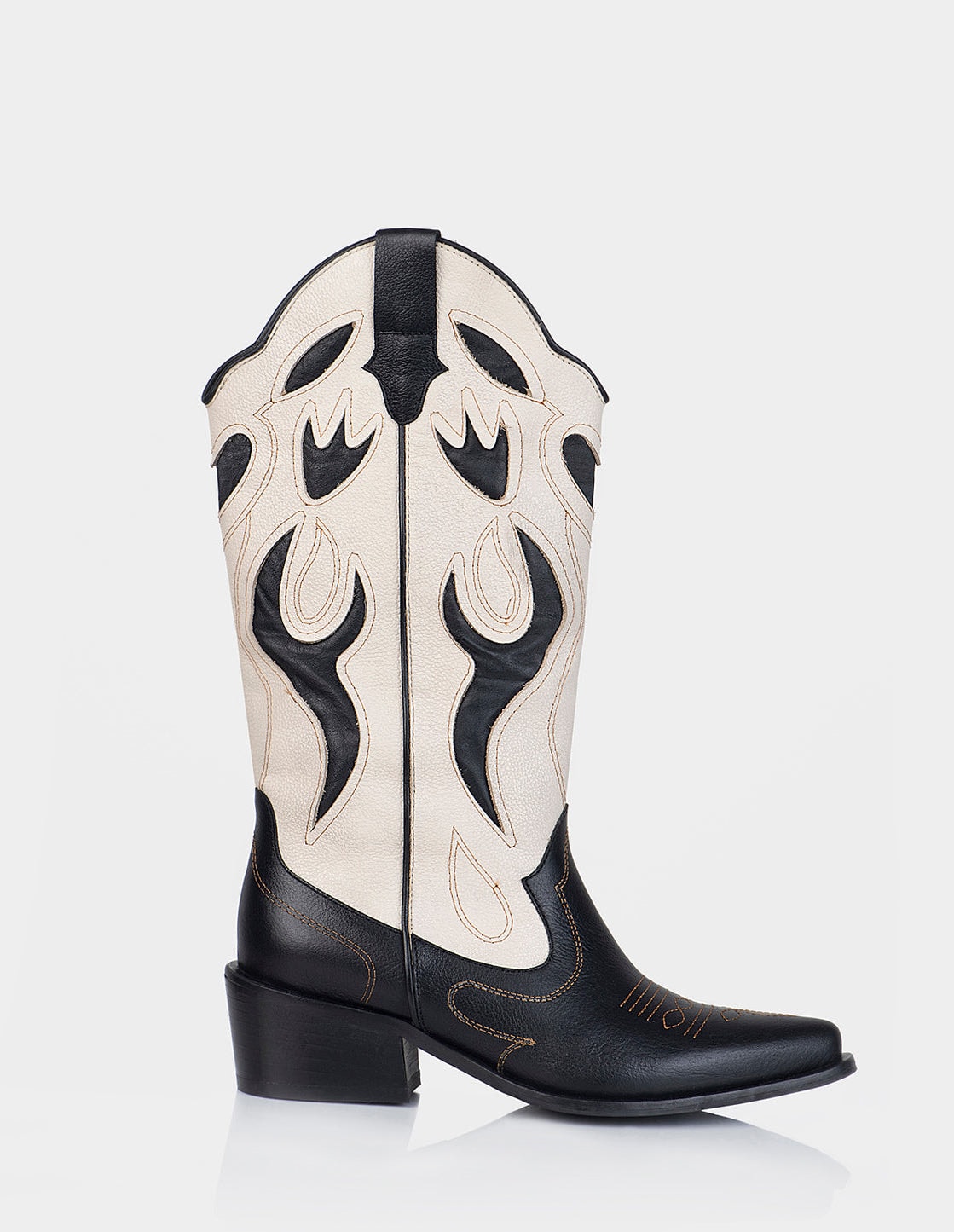 Texana Doroti Negro X Beige - imagen 1
