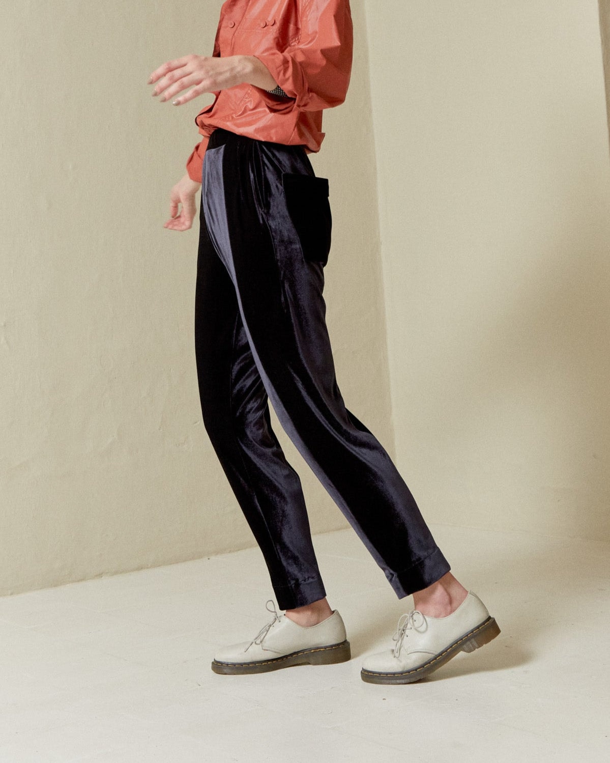 Pantalón Tech Velvet Frío Negro LÍRICO - imagen 1