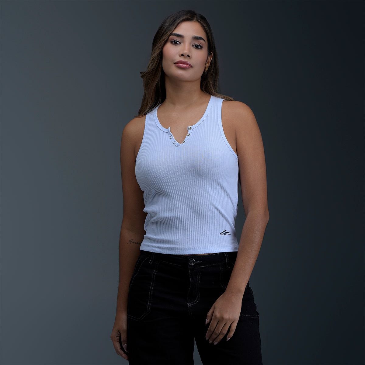 Blusa Blanca Mujer - imagen 1