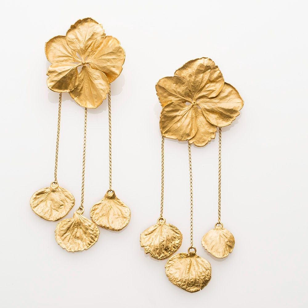Hygrandeas and Petals Earrings - imagen 1