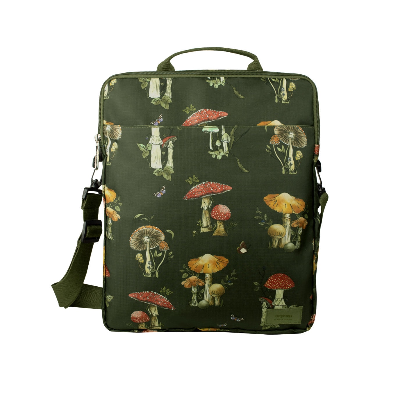 Bolso Manos Libres Convertible a Morral Citybags ULTRA Fungi - imagen 1