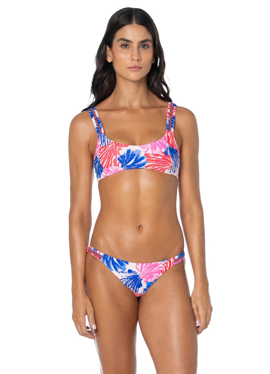 Maaji Ocean Whispers Nalai Sporty Bralette Bikini Top - imagen 1
