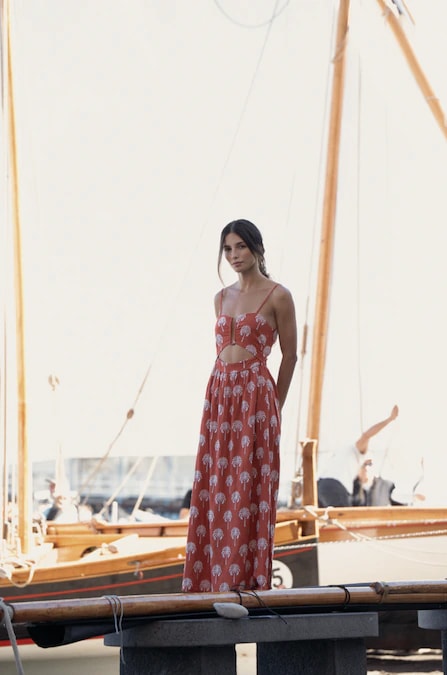 Sunset Palms Antonia Dress - imagen 1