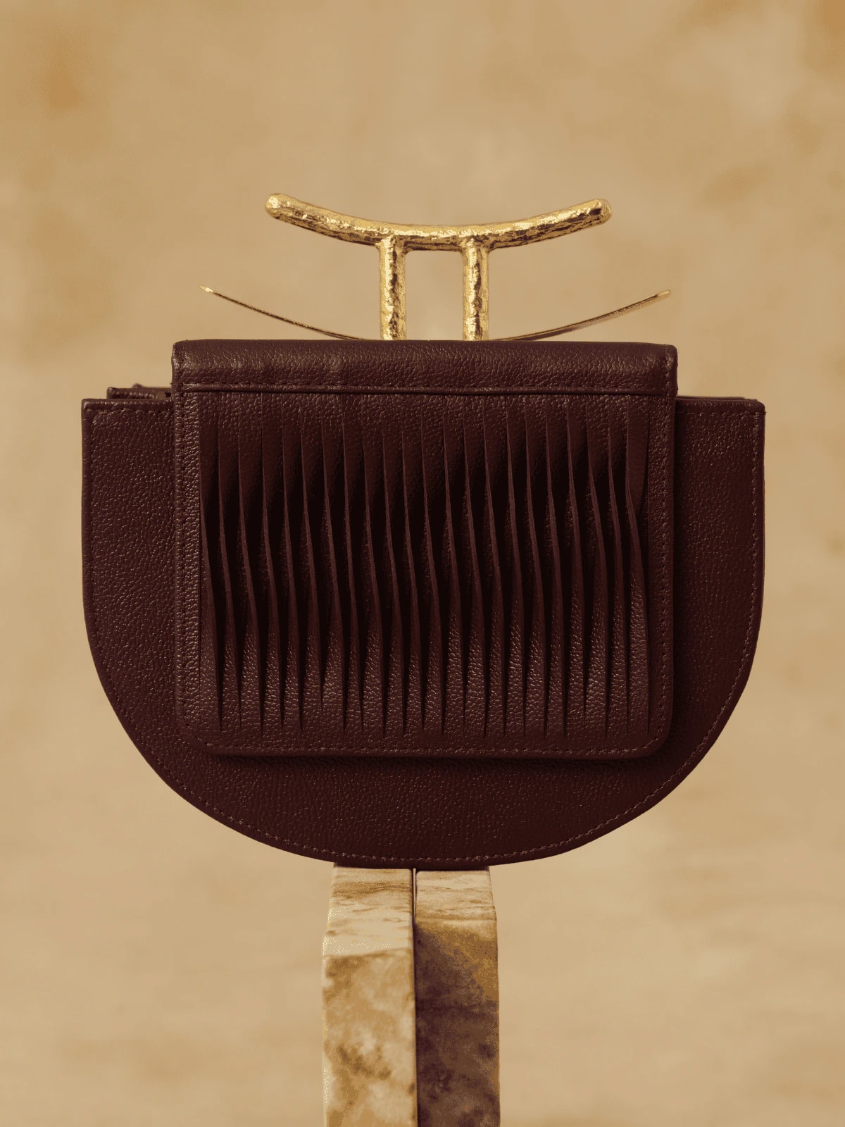 Sagrada Bag Mini Burgundy - imagen 1