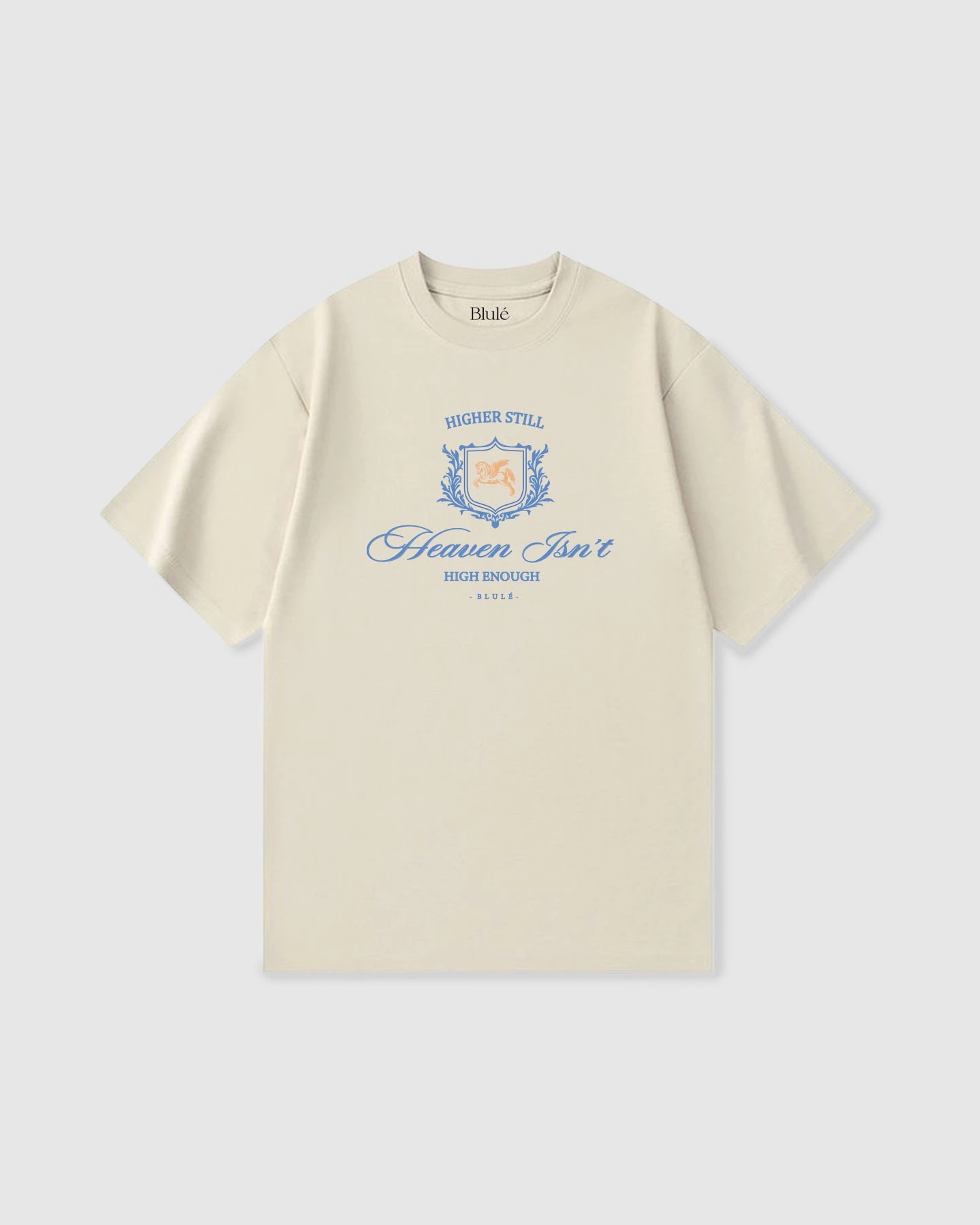 Oversized T Shirt Higher Still Vanilla - imagen 1