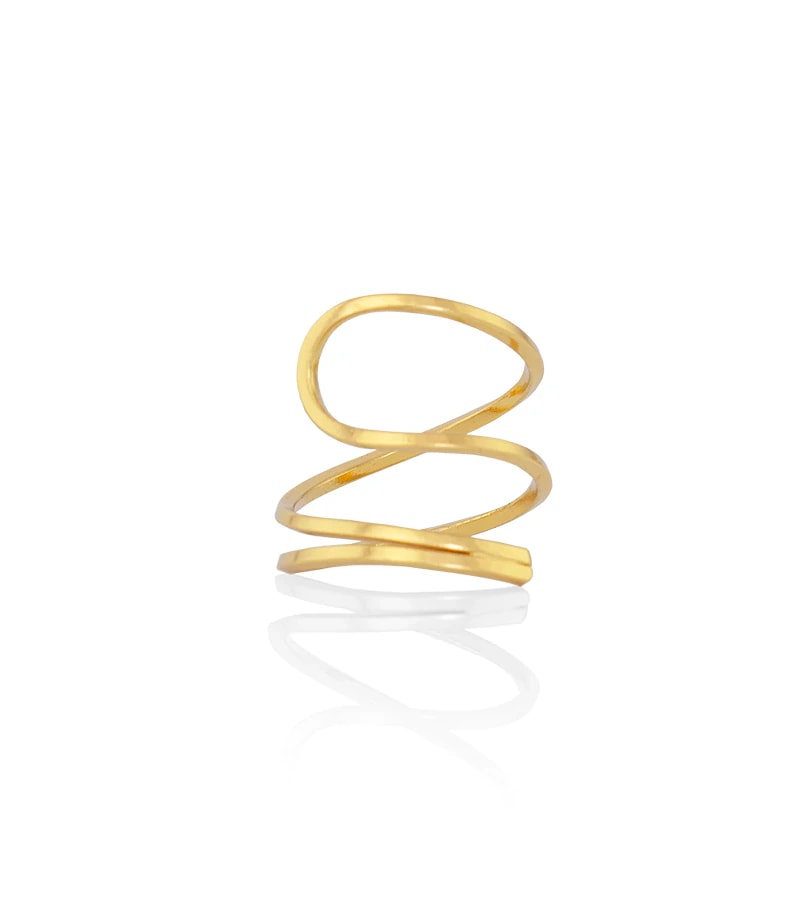 Anillo Coryna Dorado - imagen 1