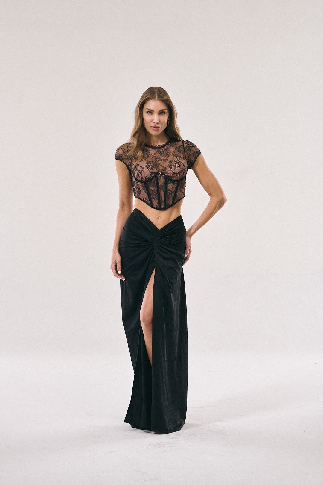Bustier Vittoria negro - imagen 1
