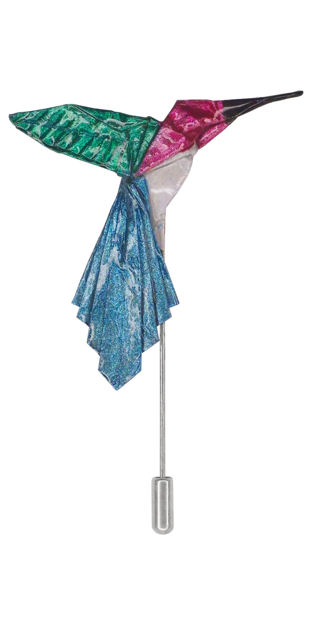 Broche colibrí cola larga - imagen 1
