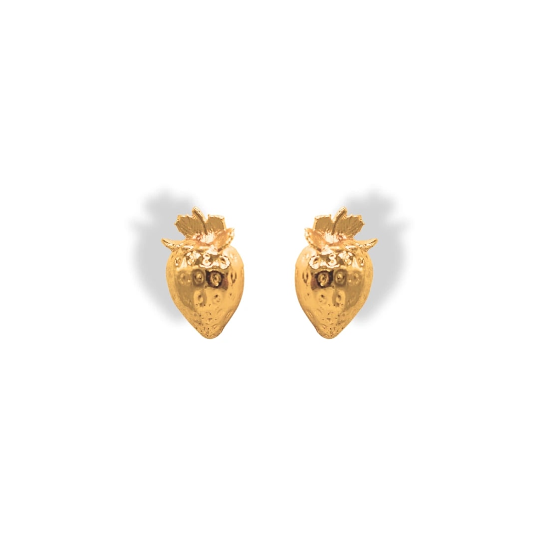 Aretes de fresa - imagen 1