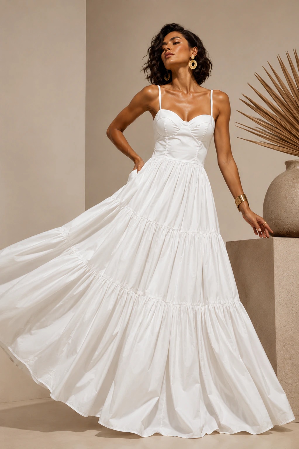 Vestido Pijao 2 blanco - imagen 1