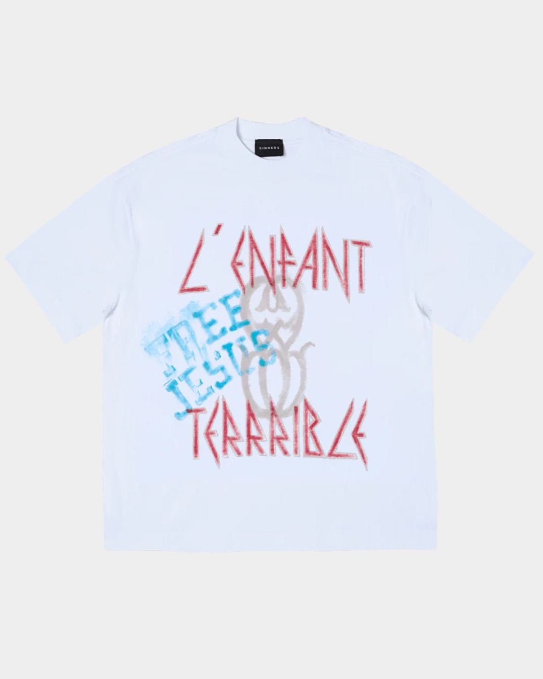 L'ENFANT MONOGRAM WHITE T-SHIRT - imagen 1