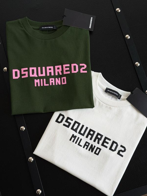 CAMISA DSQUARED2 BLANCA Y VERDE - imagen 1