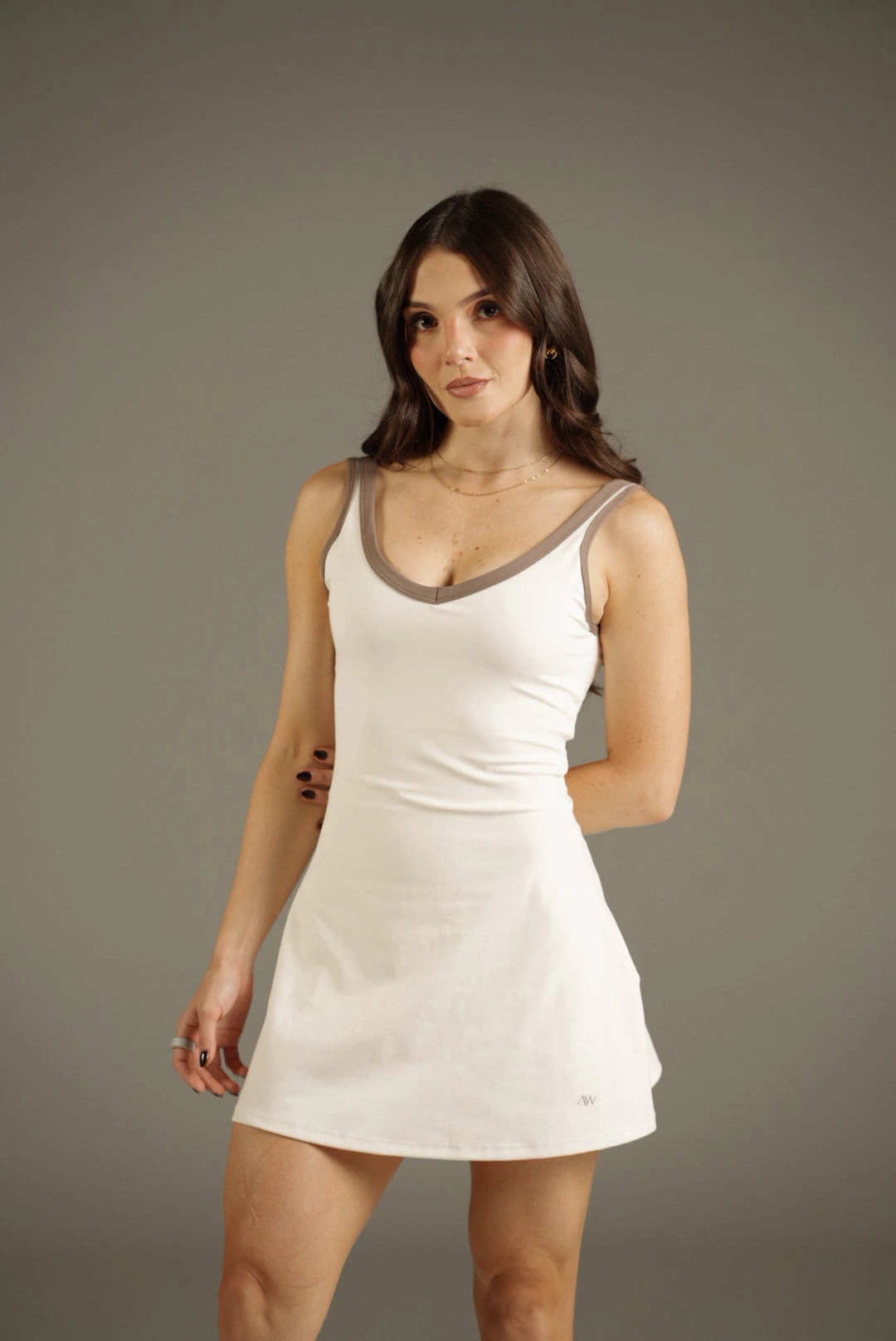 Aura Dress Crudo - imagen 1