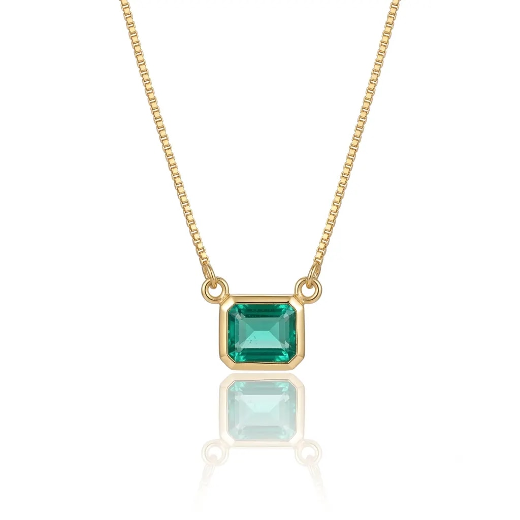 CRYSTAL SIDE NECKLACES - imagen 1