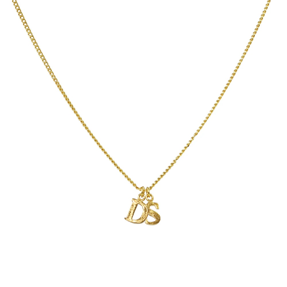PreOrder Cadena 2 Letras Gold - imagen 1