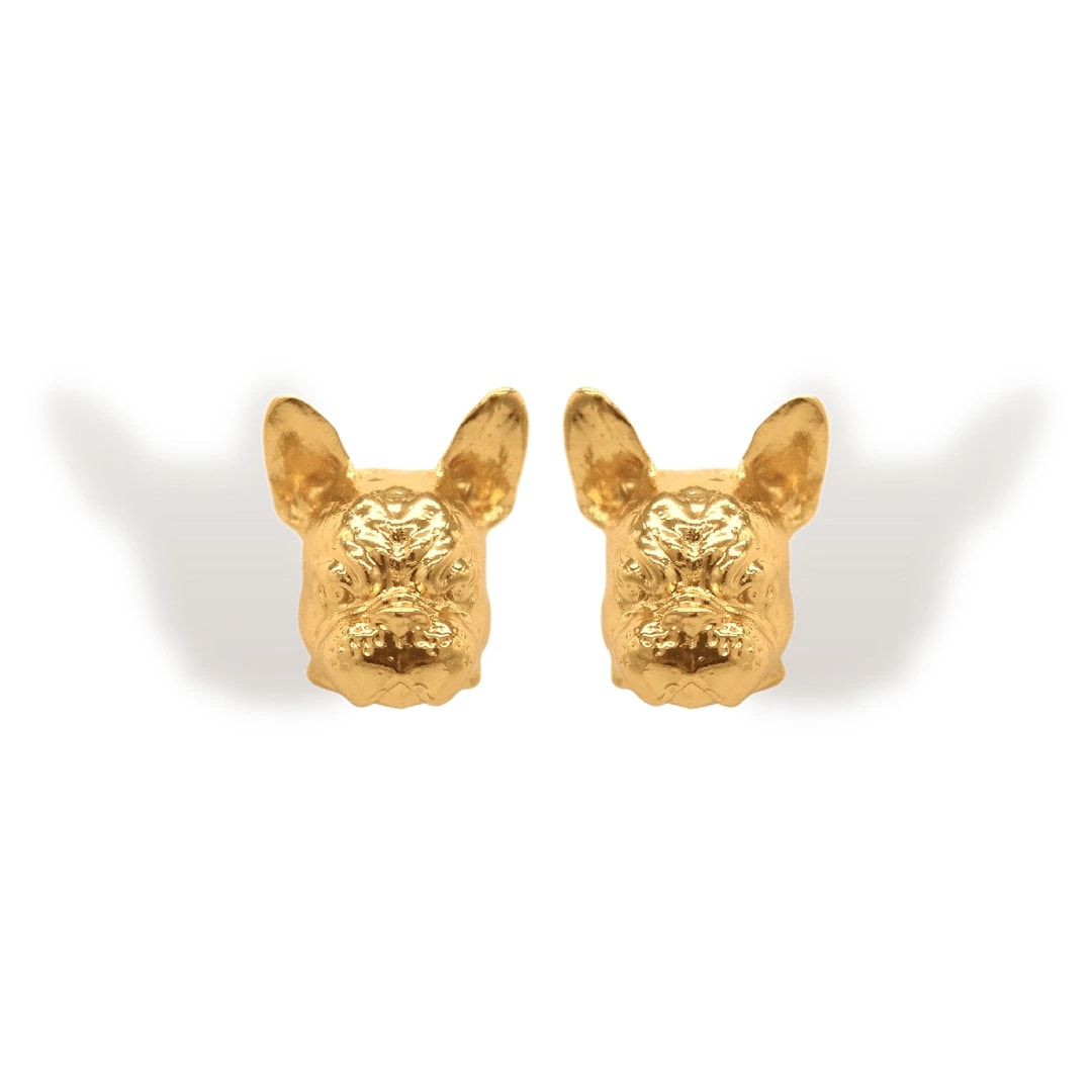 Aretes de Bulldog Francés - imagen 1
