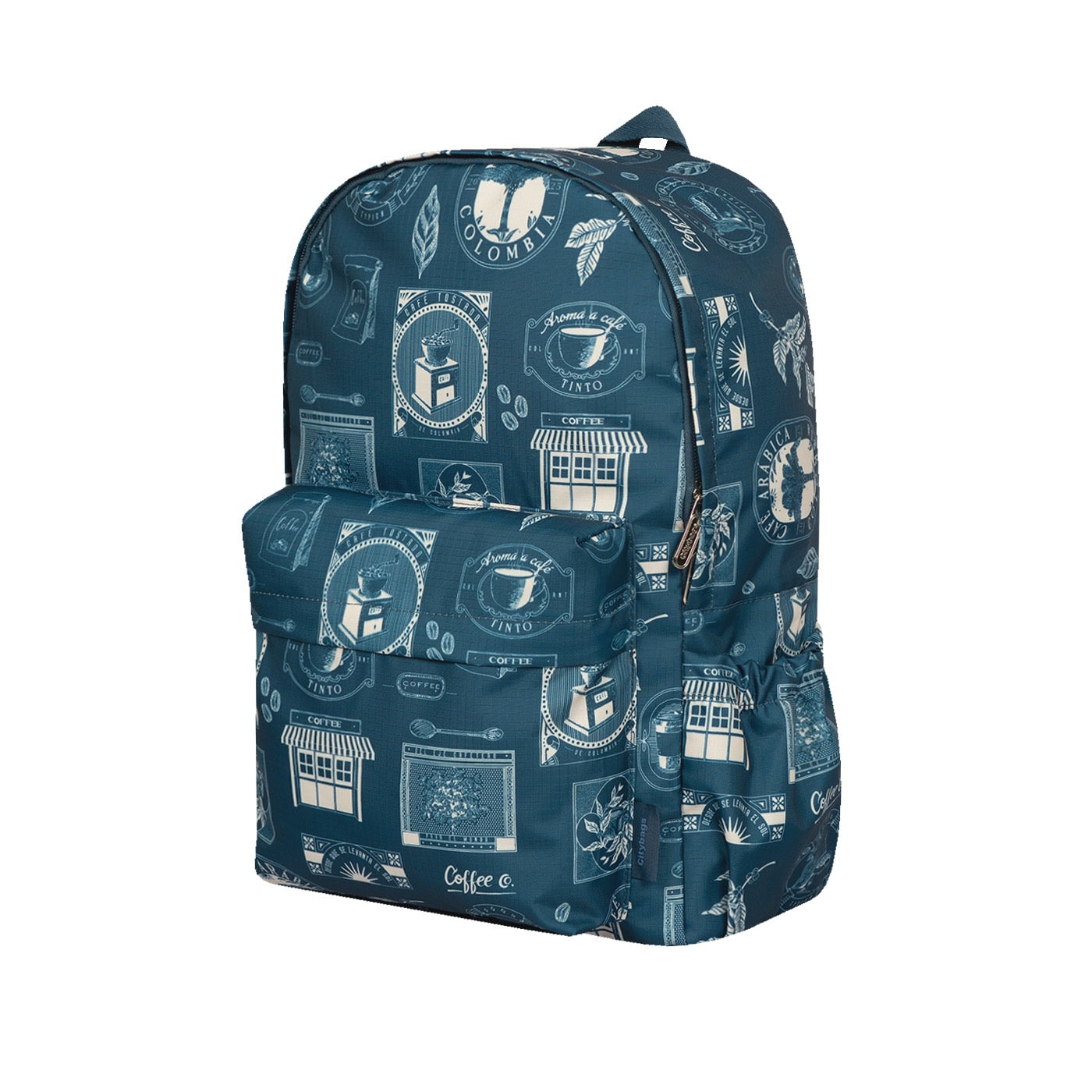 Morral Urbano Citybags Ultra Estampado Cafetero - imagen 1