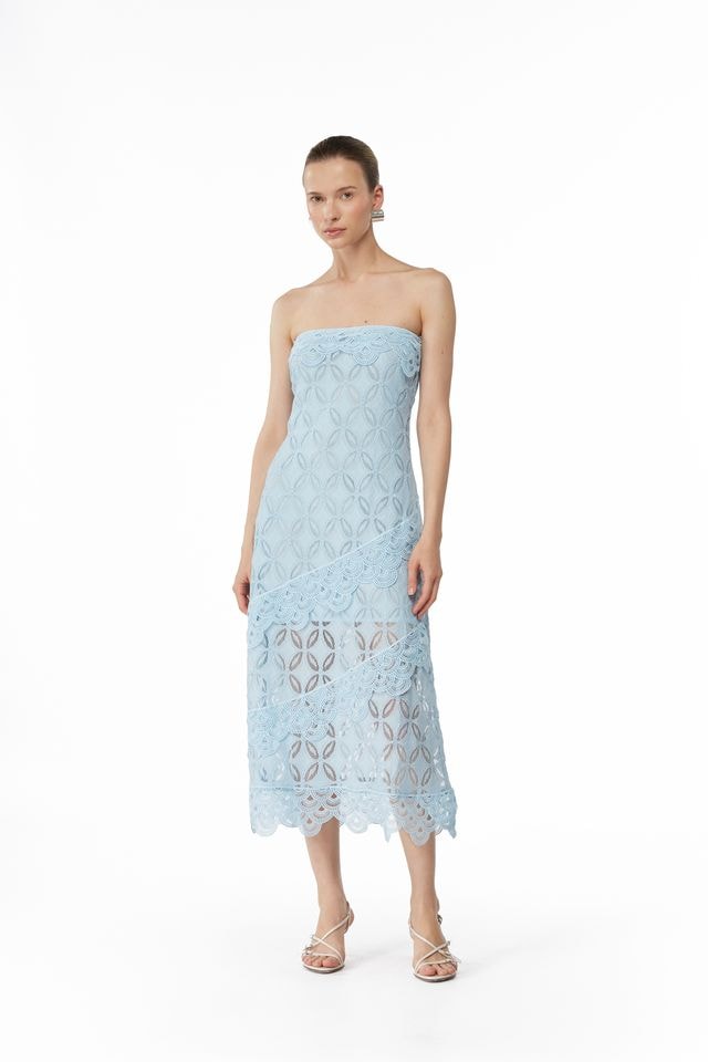 AZURA MIDI DRESS BLUE - imagen 1