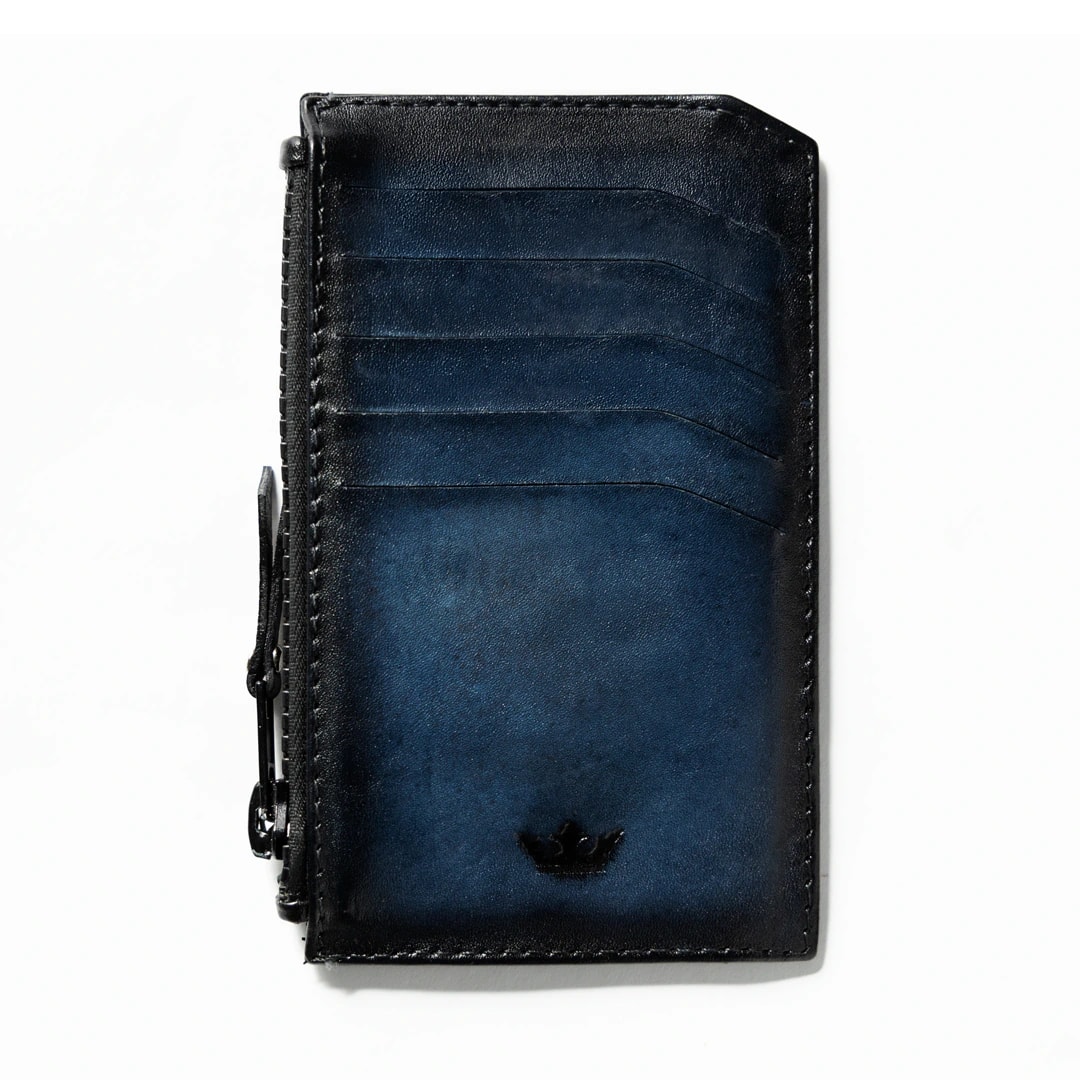 Billetera Azul - Negro Patina - imagen 1