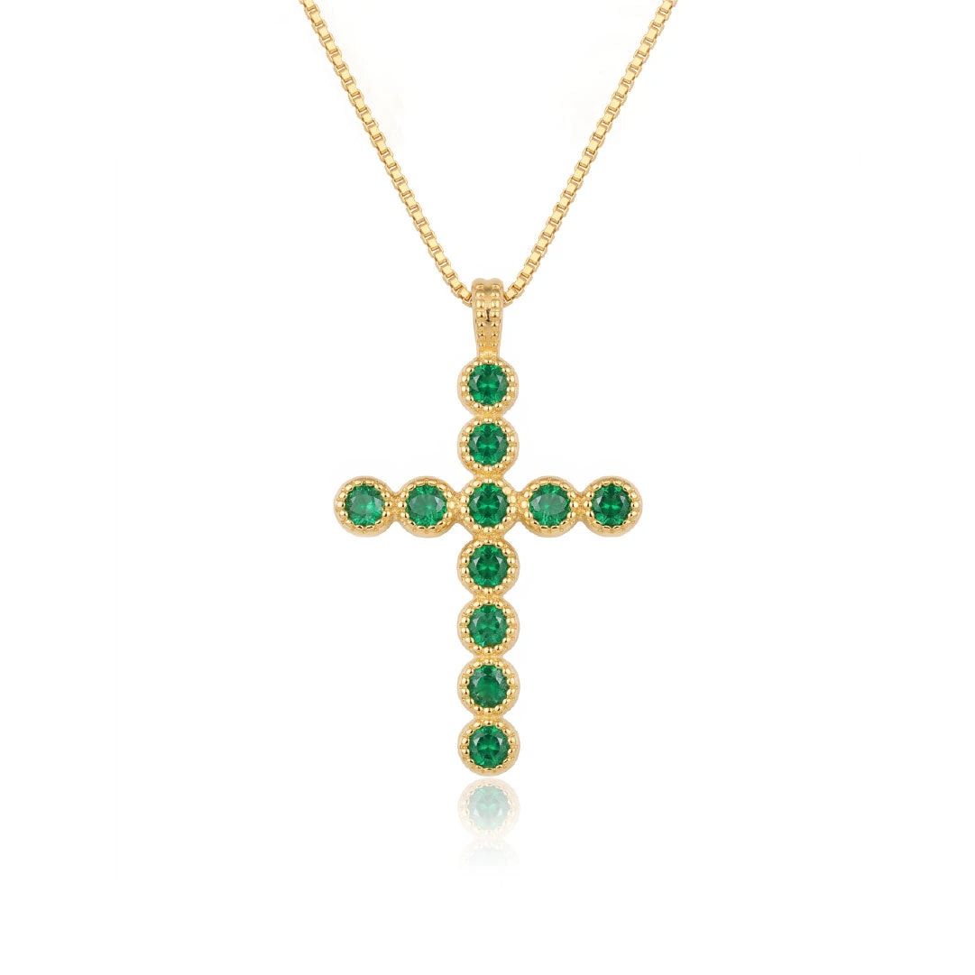 Collar Eternity Esmeralda - imagen 1
