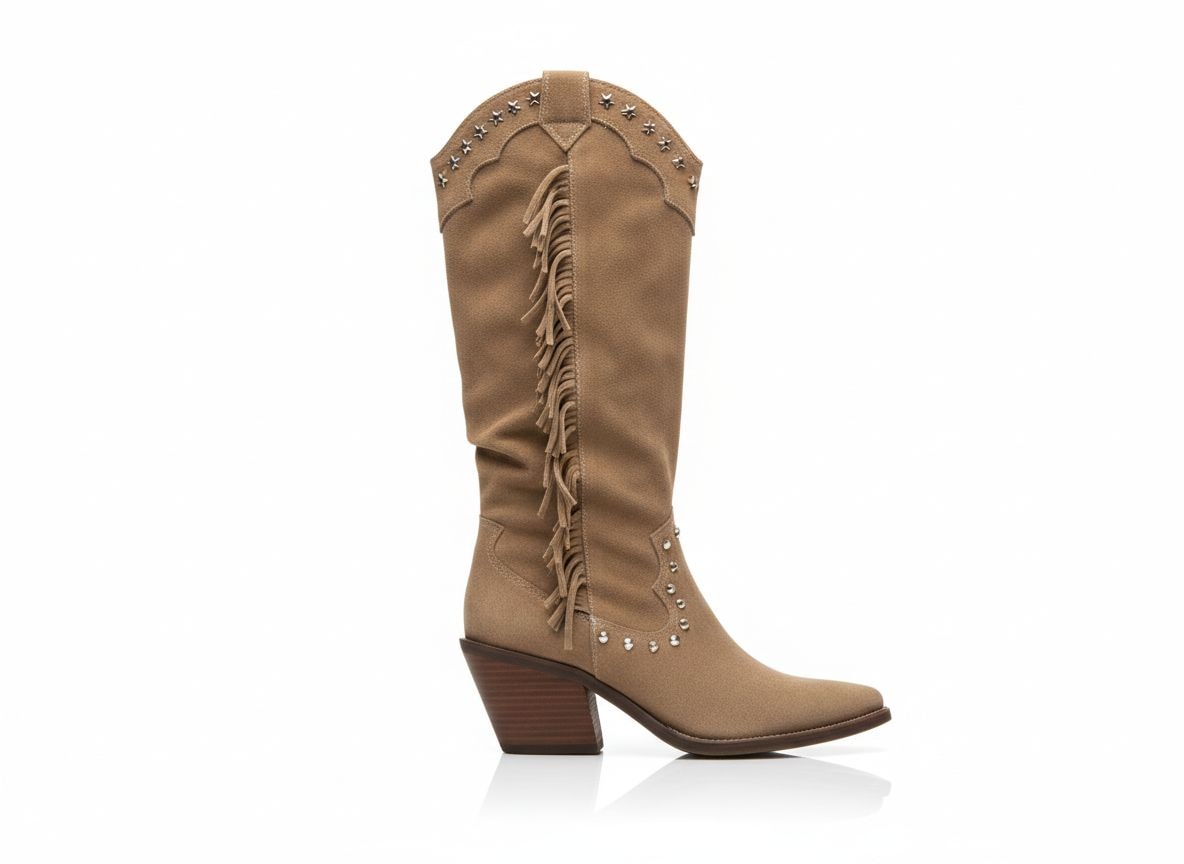 BOTA FLECOS TAUPE - imagen 1