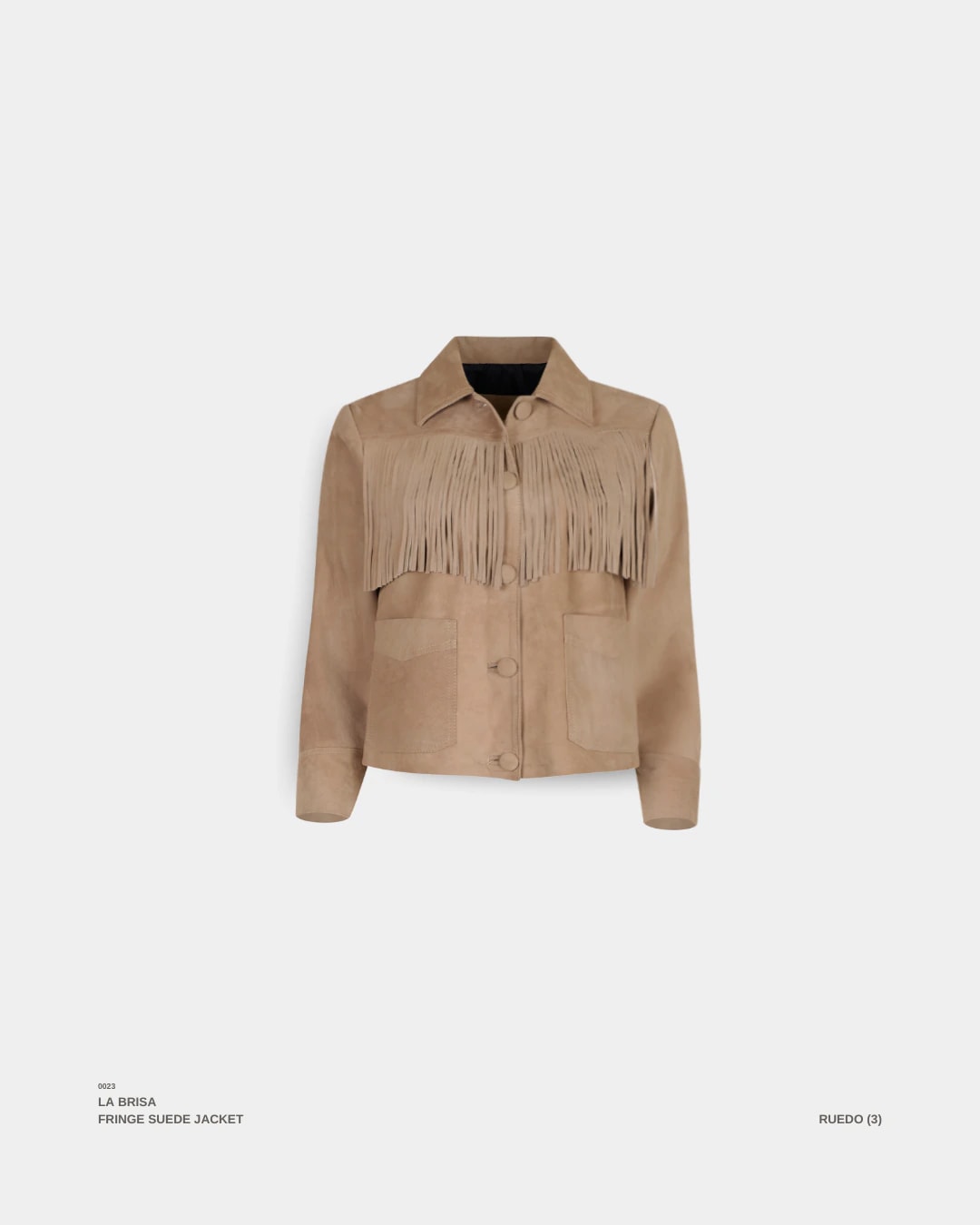 “LA BRISA” FRINGE JACKET - imagen 1