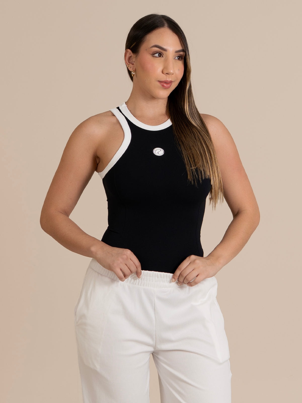 Amalfy body seamless black - imagen 1