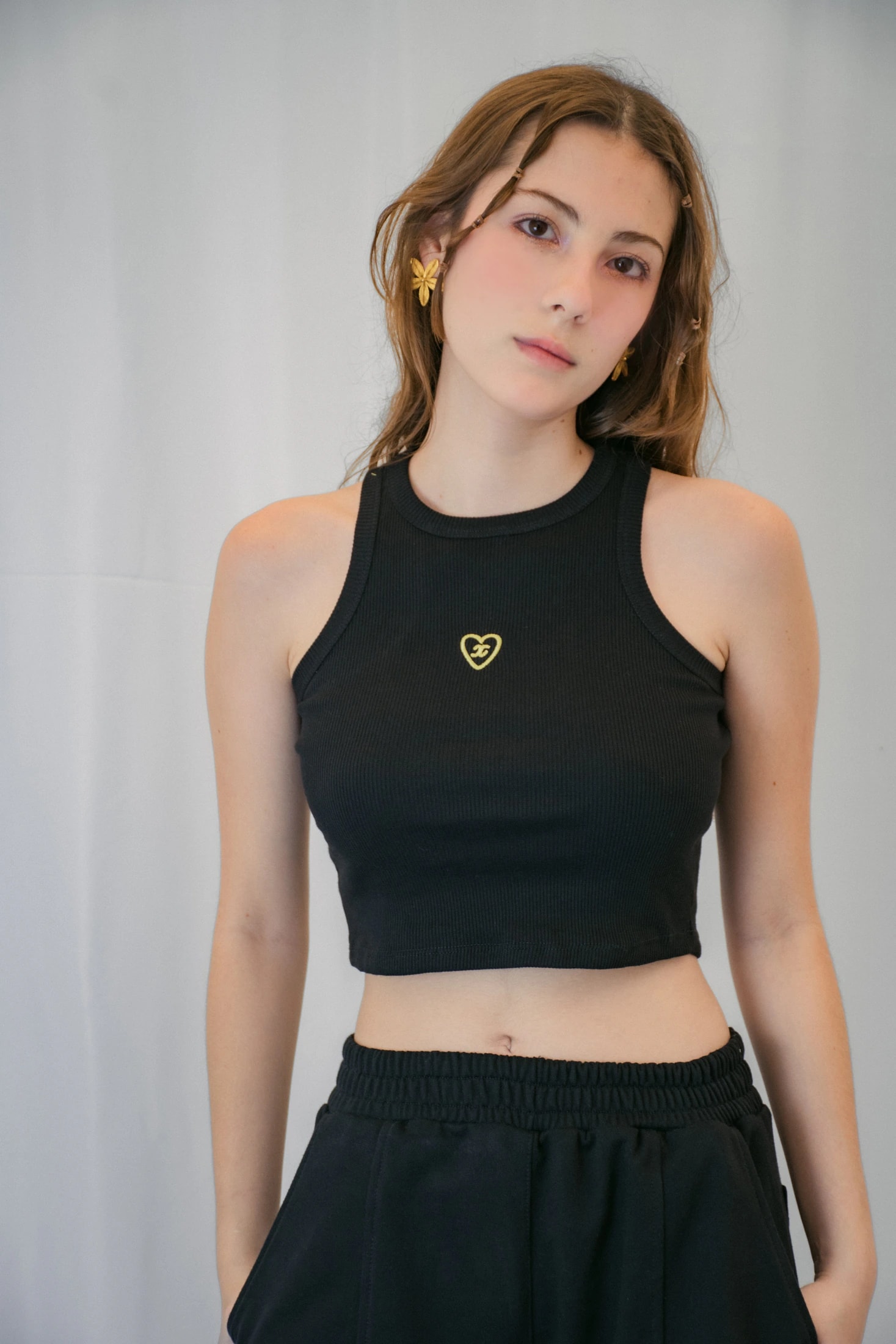 Tank Top Corazón Black - imagen 1