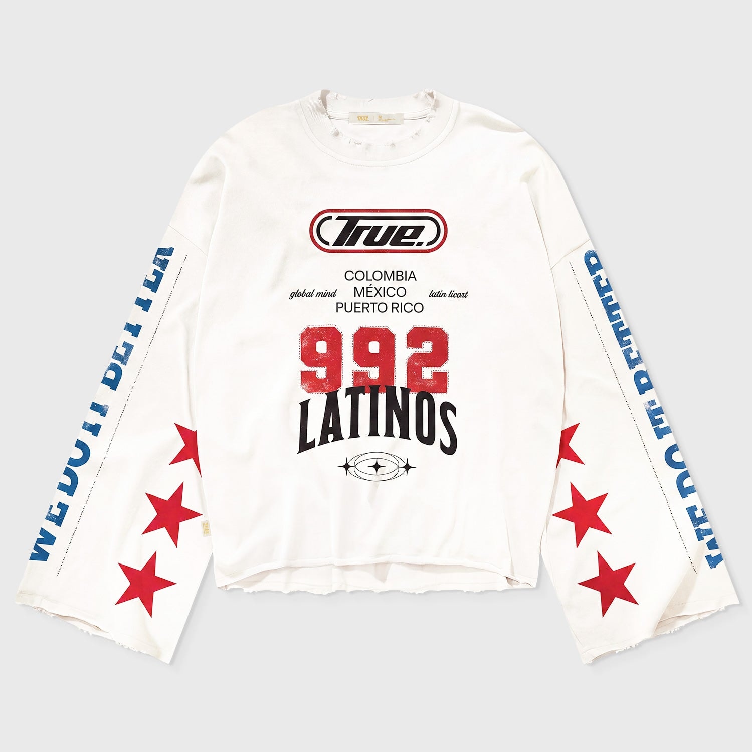 Latinos Wide Sleeve LS - Cream - imagen 1
