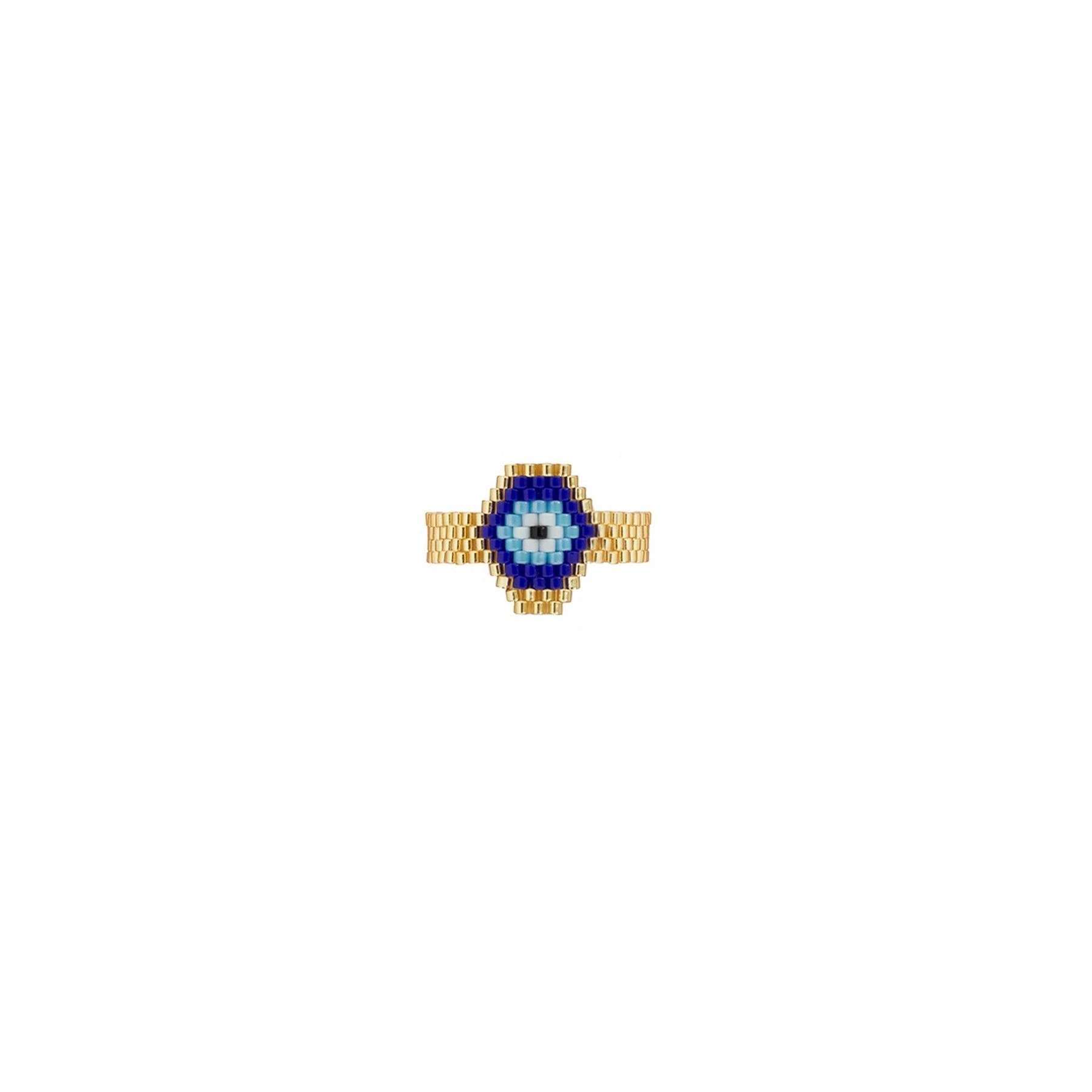 Anillo Ojito Mar Dorado - imagen 1