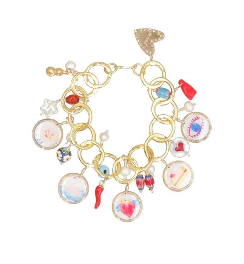 Pulsera Cinco Recuerdos (personalizable) - imagen 1