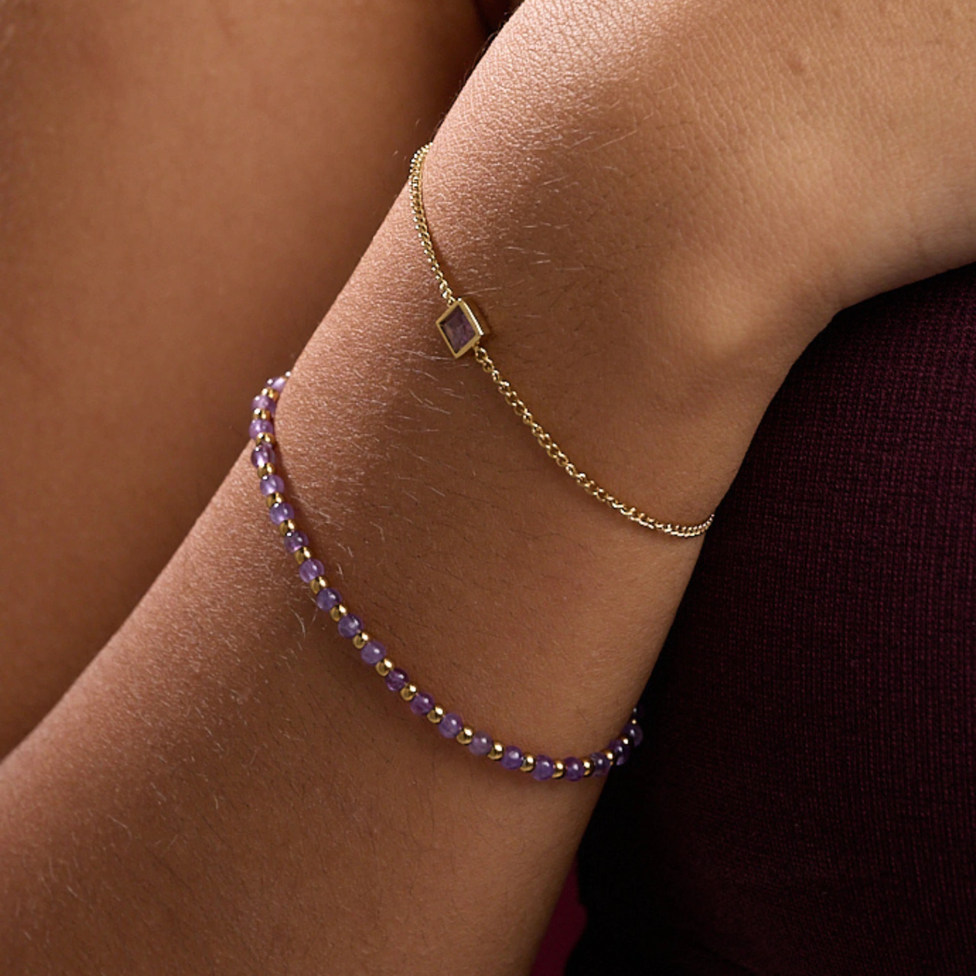 Pulsera Amatista Square - imagen 1