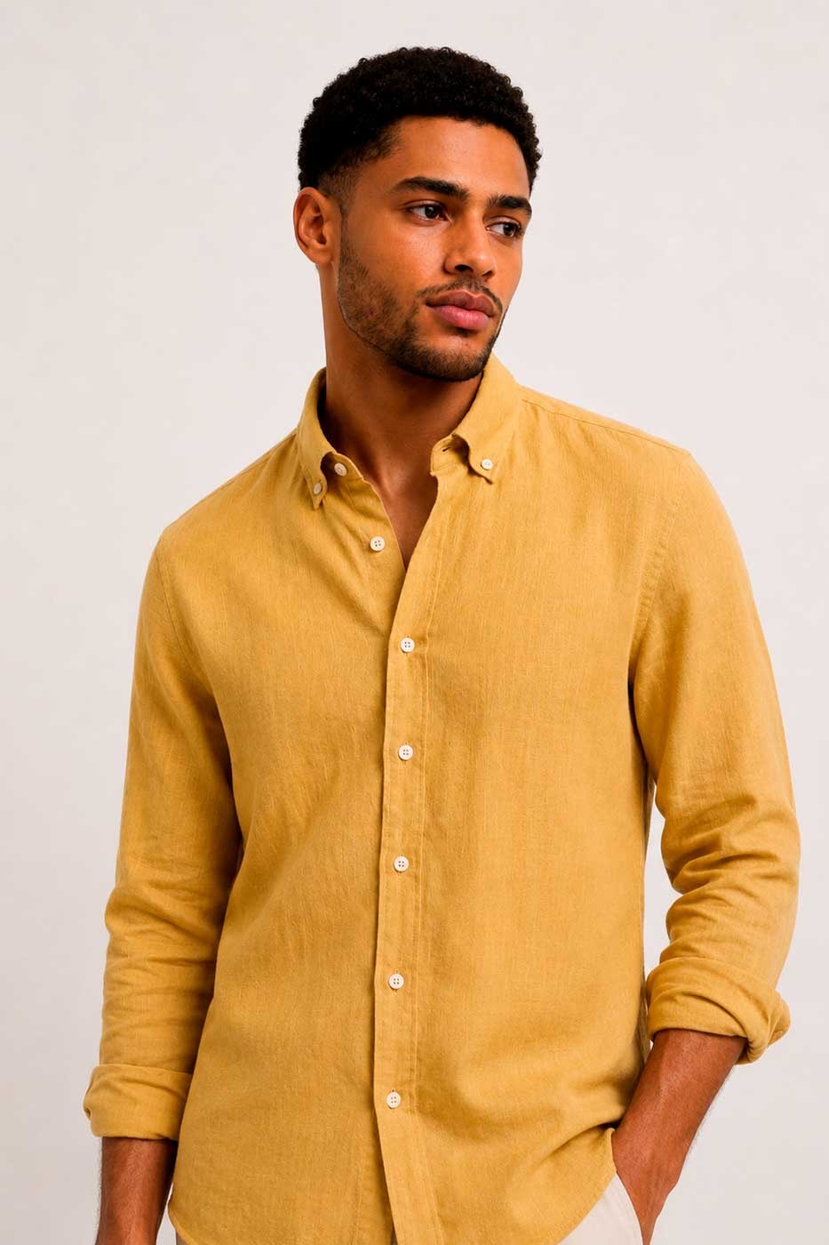 Camisa Bruma Amarillo - imagen 1