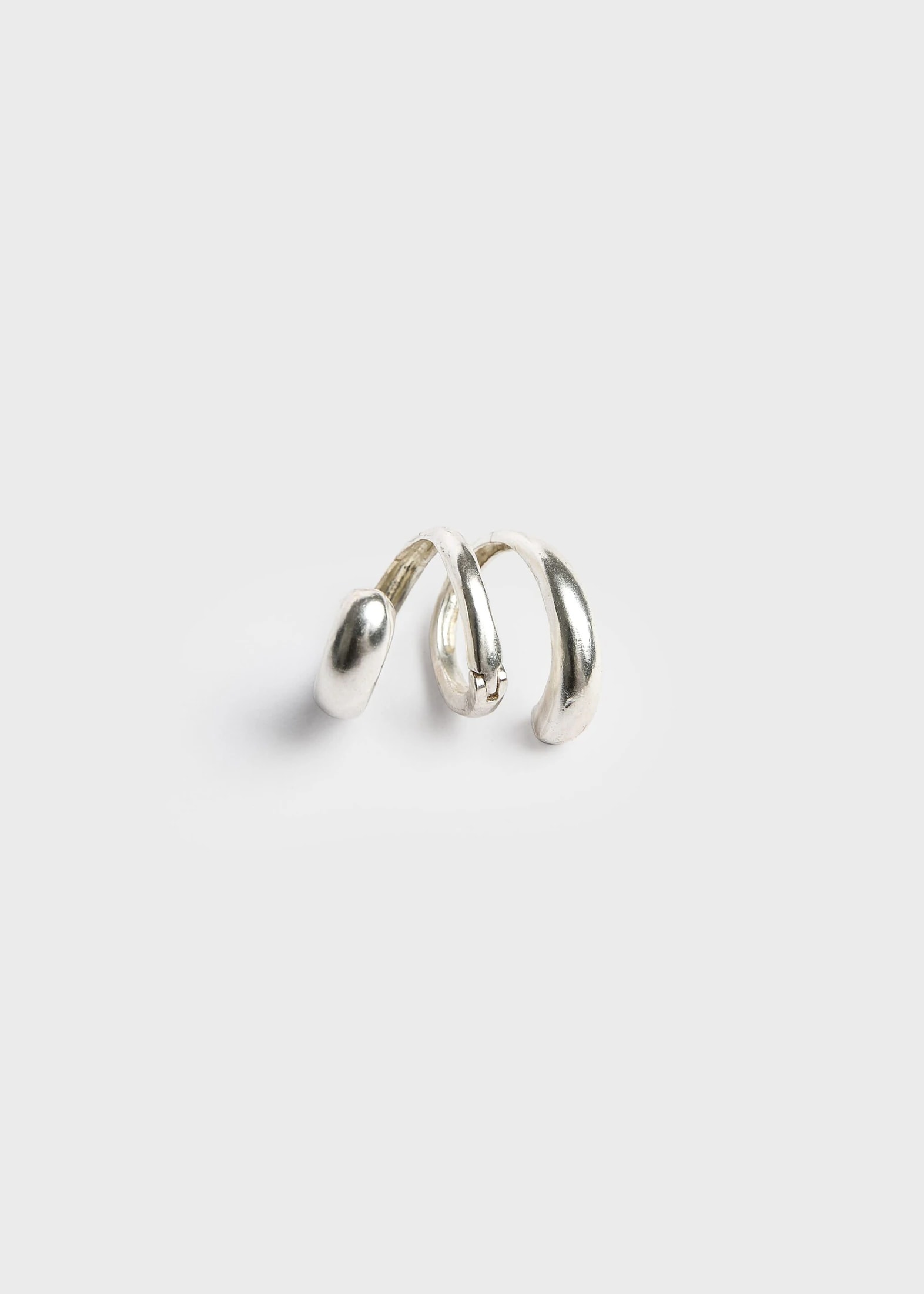 Anillo Tail Hardware Plata - imagen 1