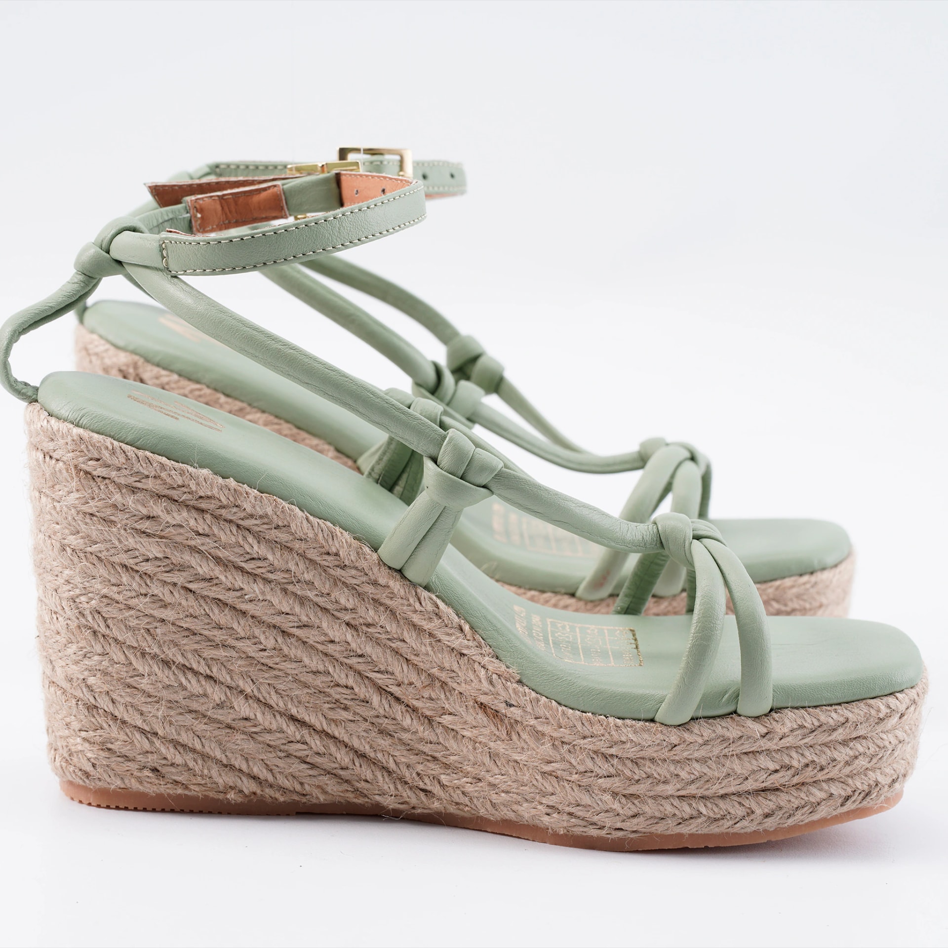 Silvia Cobos Louise Wedges Green - imagen 1