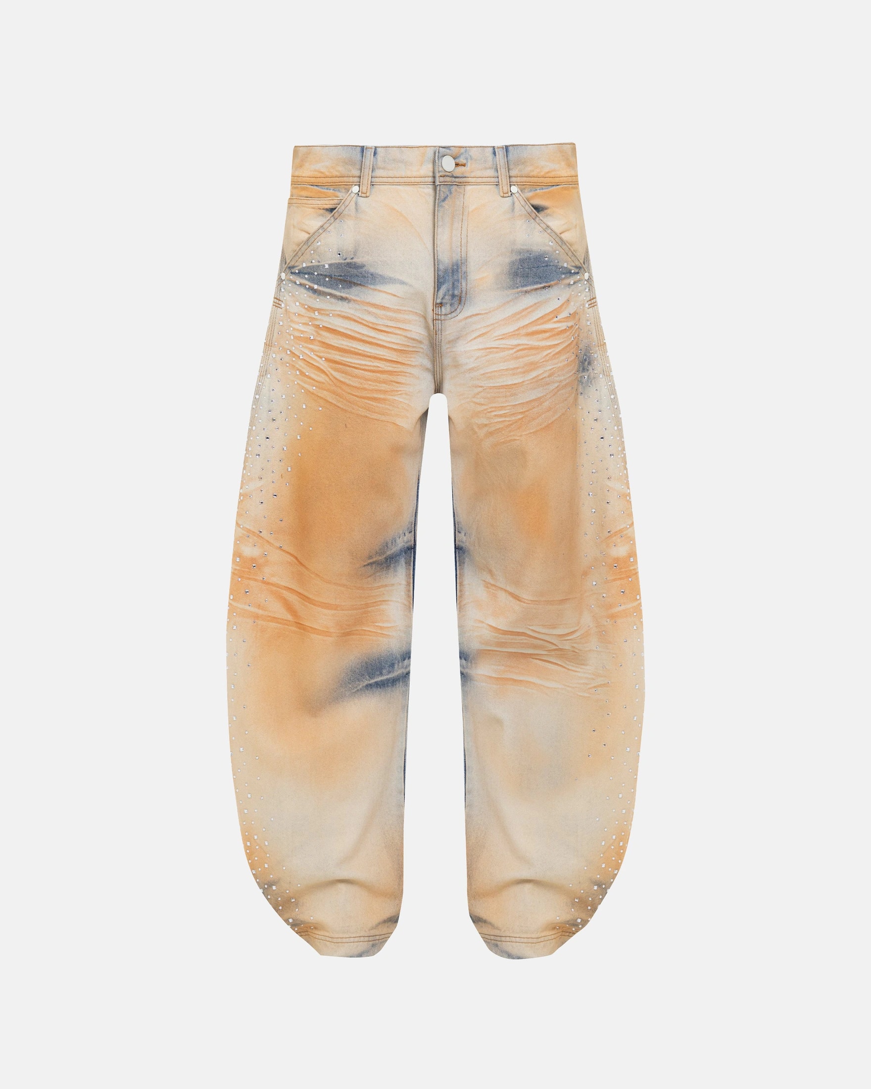 Golden Heritage Pearled Barrel Jeans Oasis Blue - imagen 1
