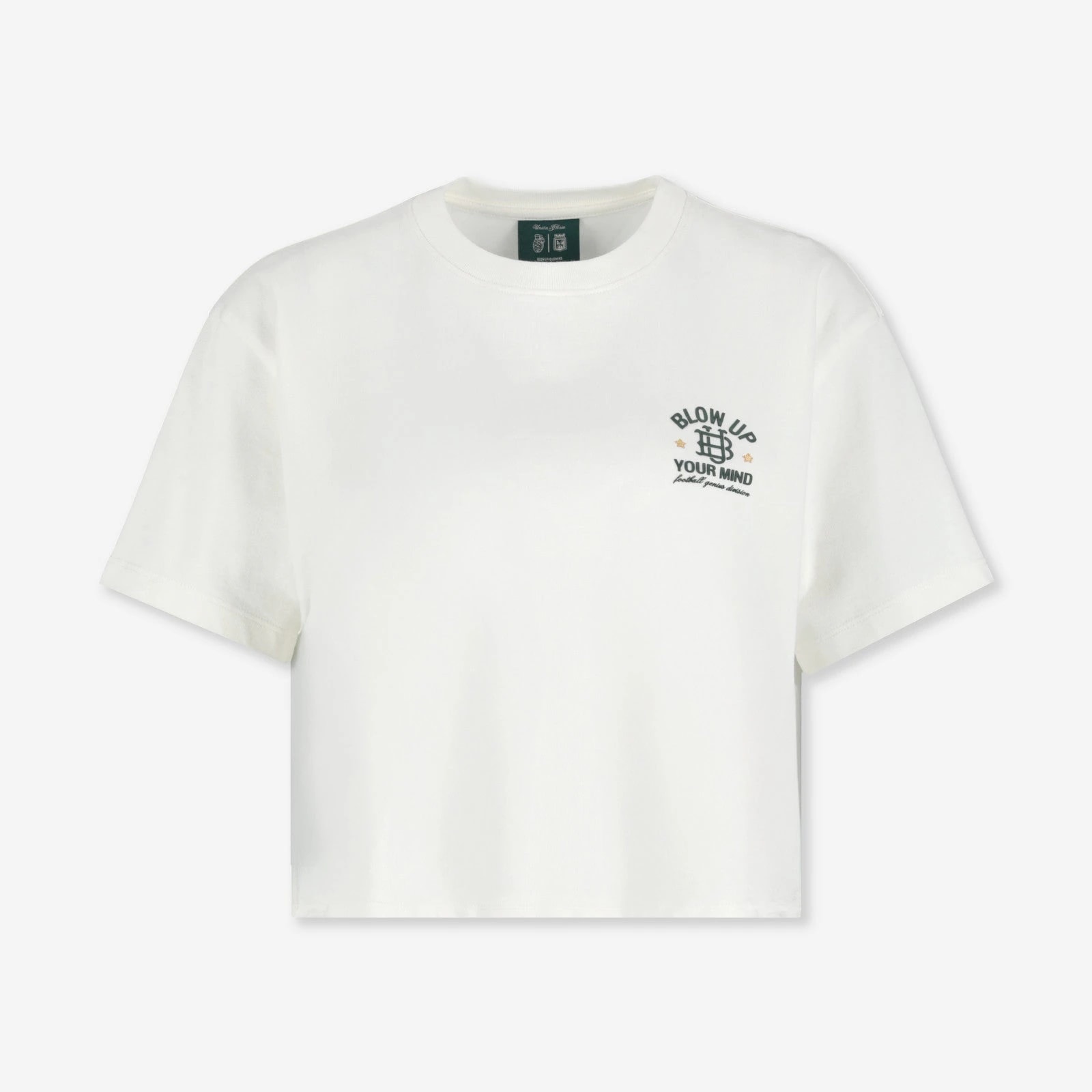 SLIM BOXY IVORY T-SHIRT - imagen 1