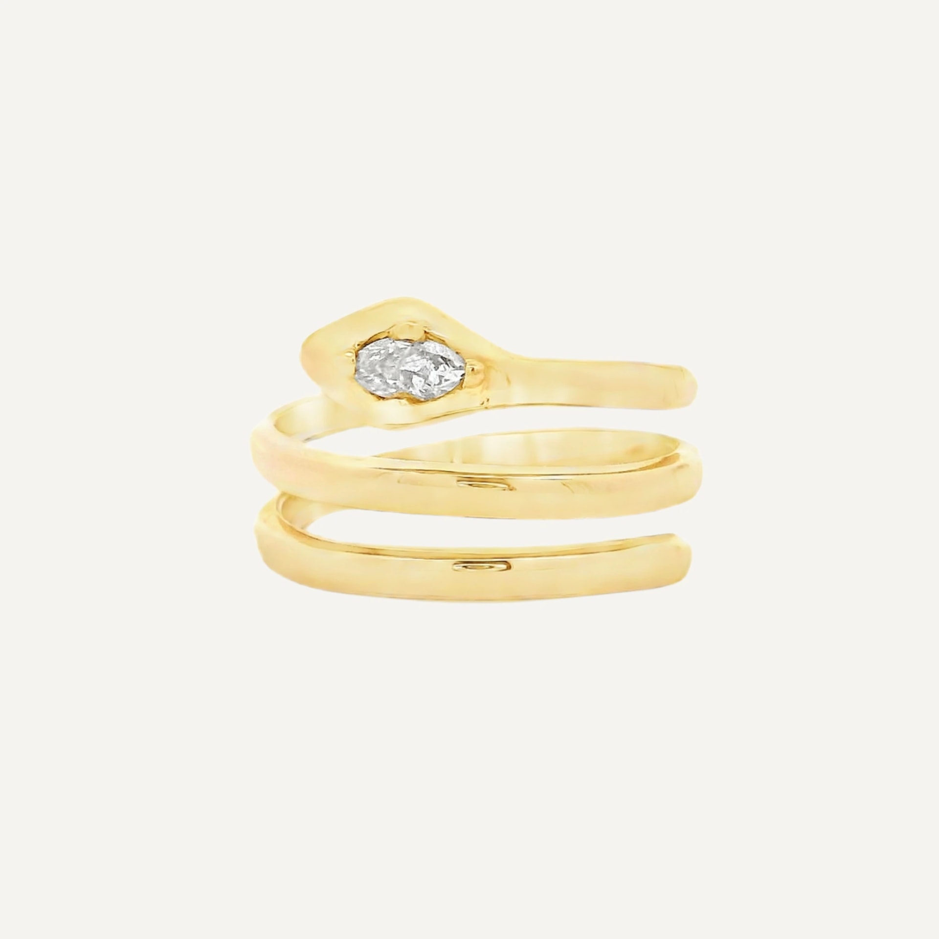 Anillo Marquise Snake - imagen 1