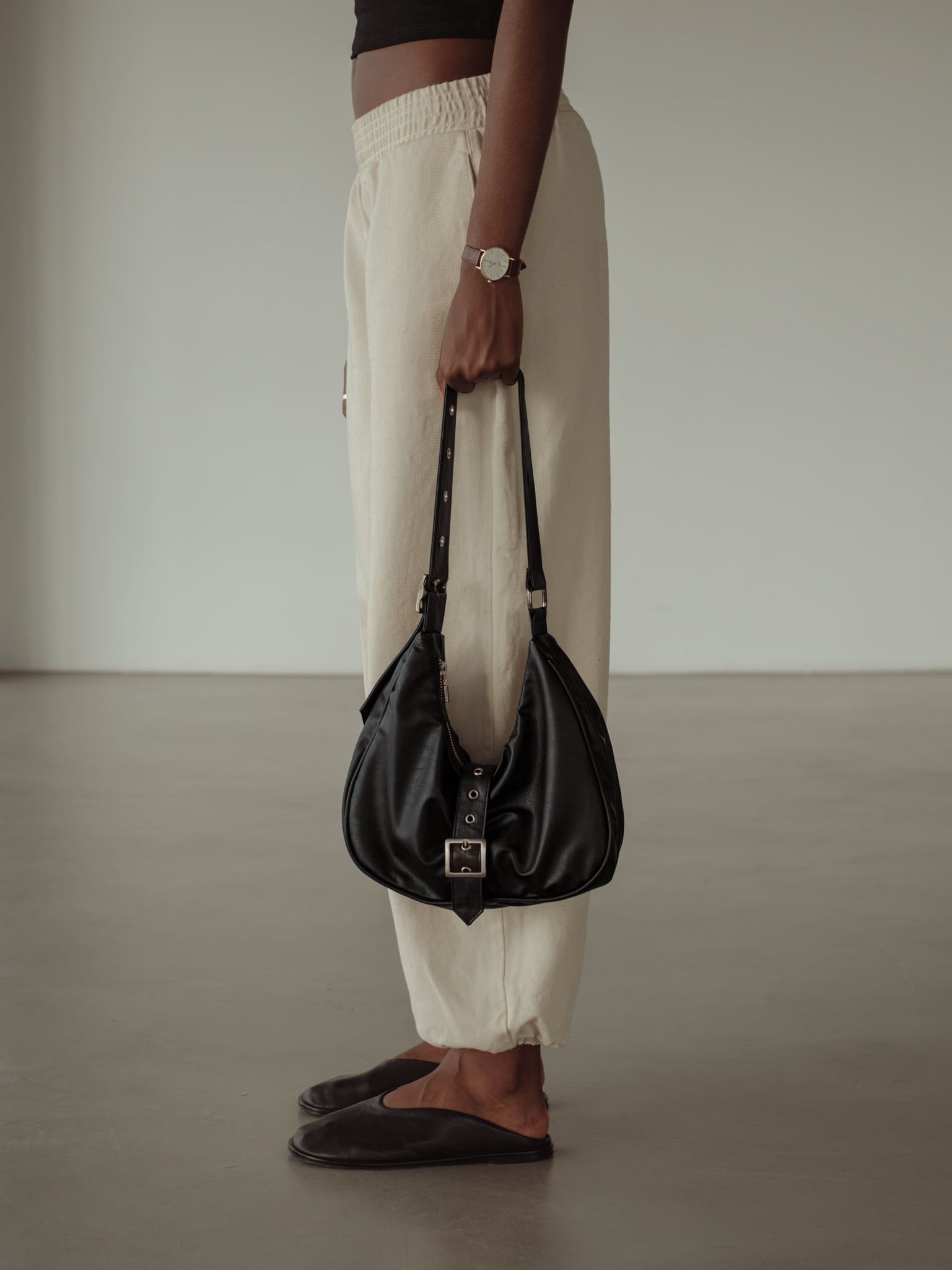 BELT BAG - BLACK - imagen 1