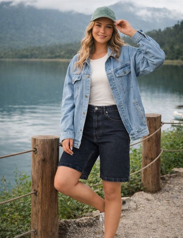 Short Antony  Indigo Gris - imagen 1