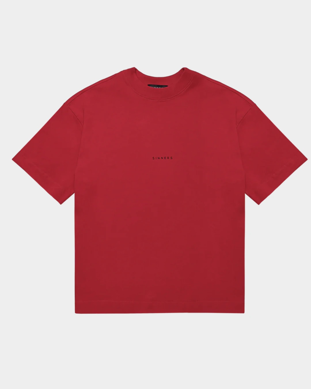 CENTER LOGO RED BOXY T-SHIRT - imagen 1