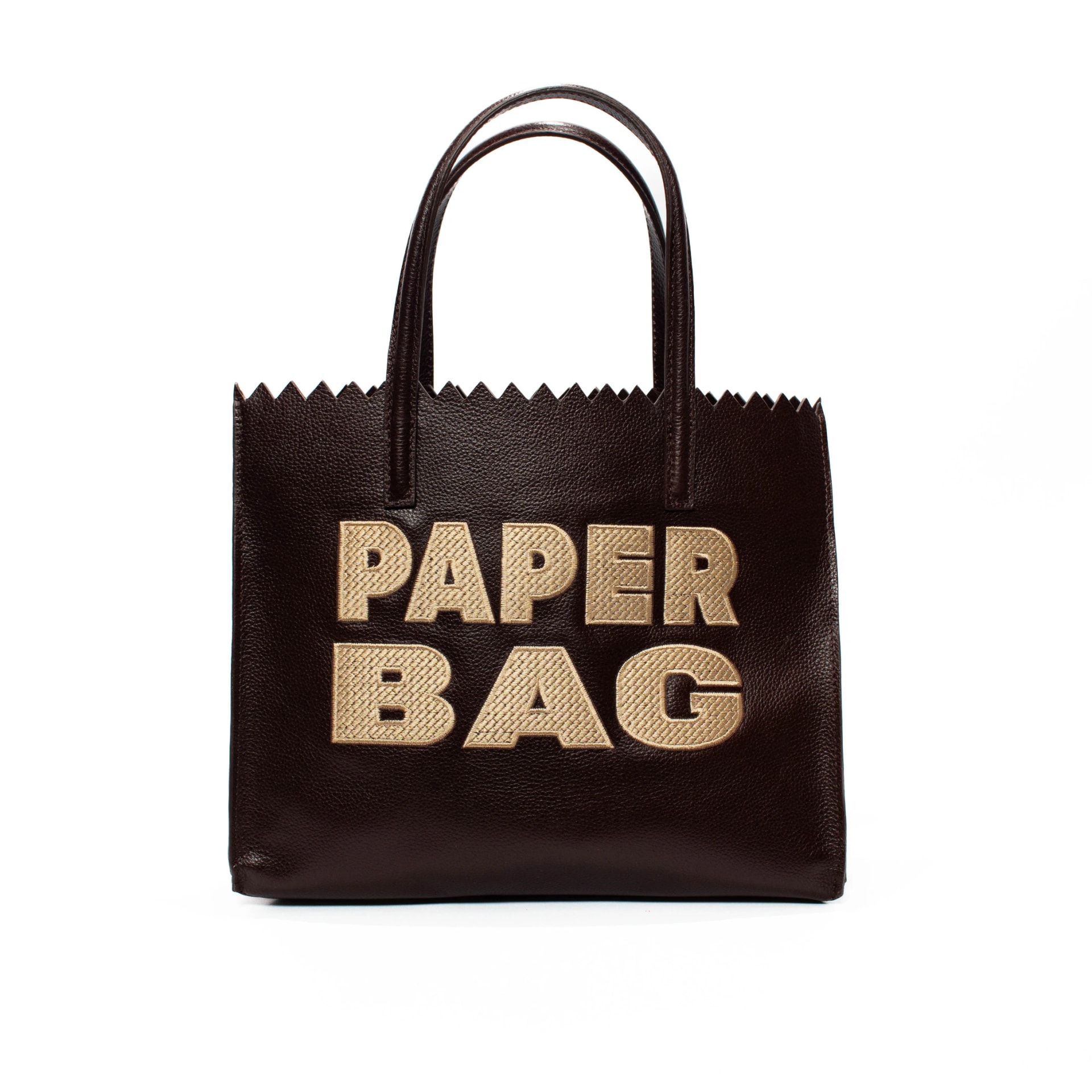 Paper Bag Shorts chocolate x beige - imagen 1